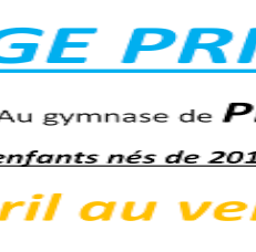 Stages sportifs : Avril 2023
