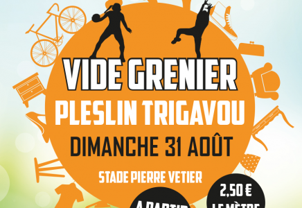 Vide Grenier : 31 août 2025 à Pleslin Trigavou